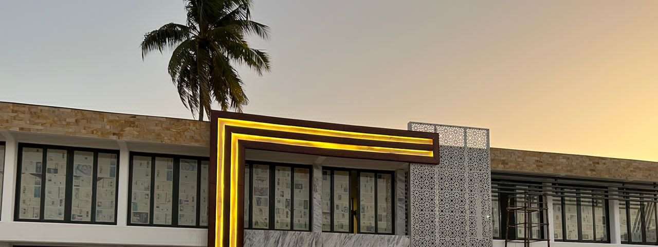 Commercial exterior project by Fashion Decorators